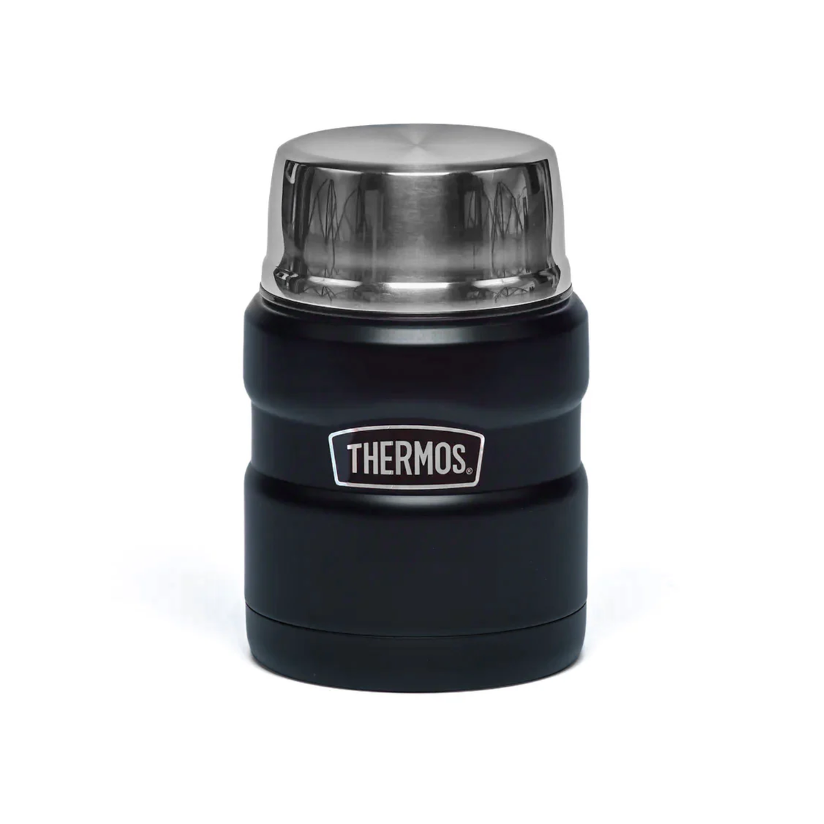 Thermos Termo comida acero inoxidable King 470 ml – Negro