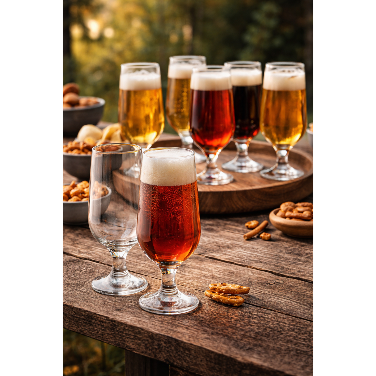 Libbey Set 6 copas cerveza Napa 414 ml