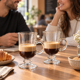 Taza macchiato vidrio 120 ml