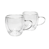 Set 2 tazas espresso doble pared boro 80 ml