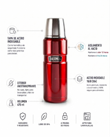 Thermos Termo líquido 470 ml King – Rojo