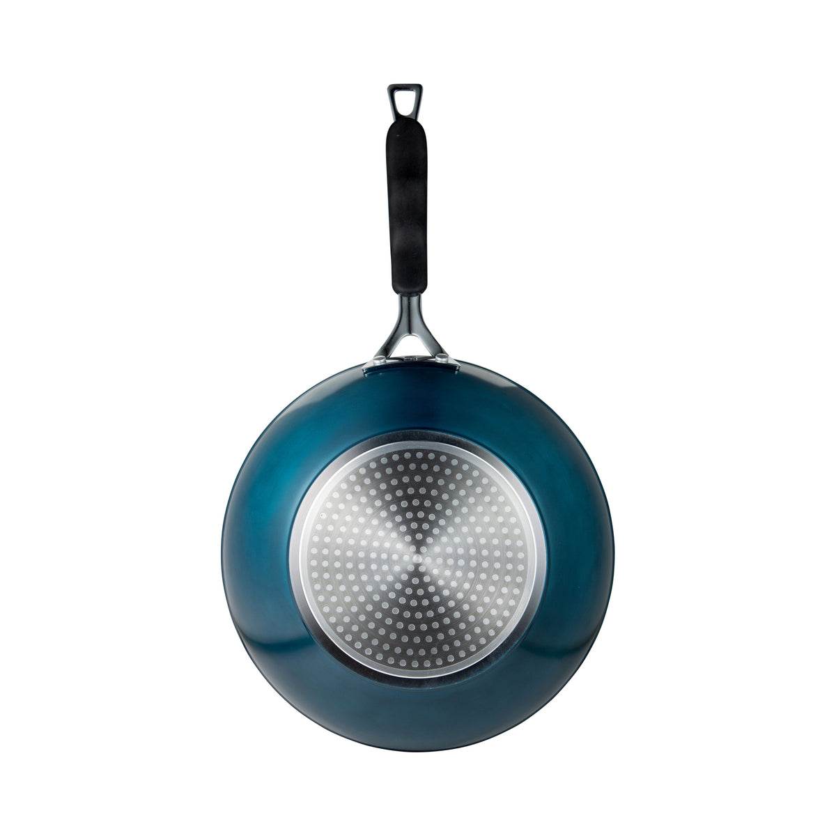 Bergner Wok aluminio forjado midnight blue 28 cm