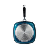 Bergner Grill aluminio forjado midnight blue 28x28cm