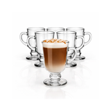 Set 6 tazas macchiato vidrio 120 ml