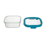 Contenedor tapa click vidrio 800 ml