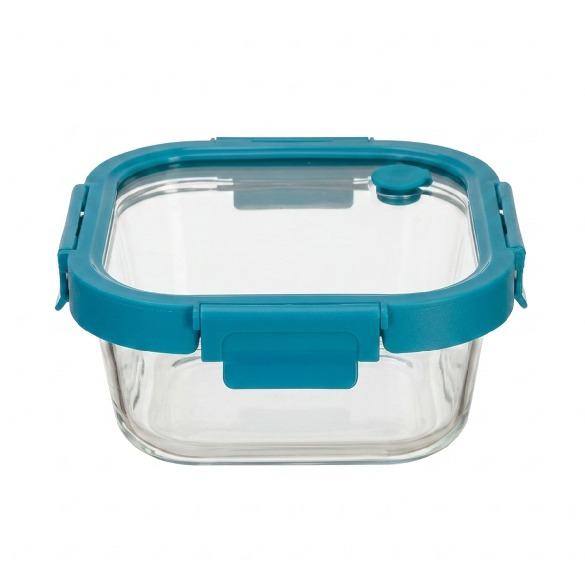 Contenedor tapa click vidrio 800 ml