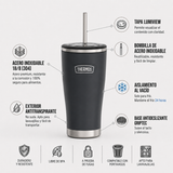 Thermos Termo mug Icon acero con bombilla 710 ml – Grafito