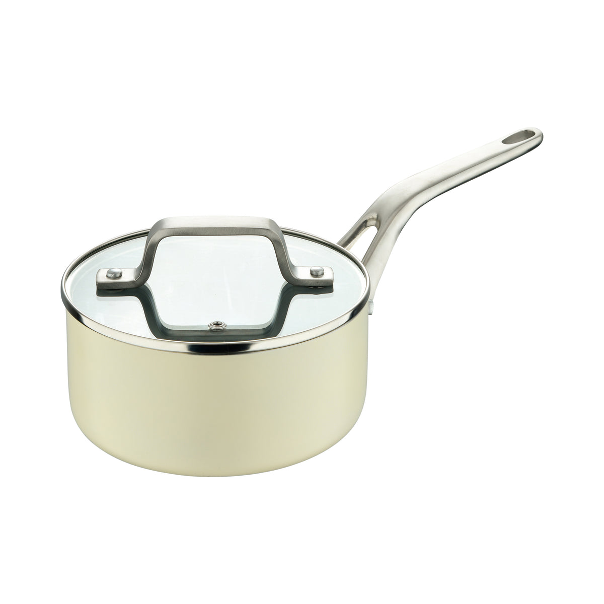 Bergner Cazo con tapa 16 cm Aluminio Prensado - Retro