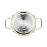 Bergner Olla con tapa 20 cm Aluminio Forjado - Retro