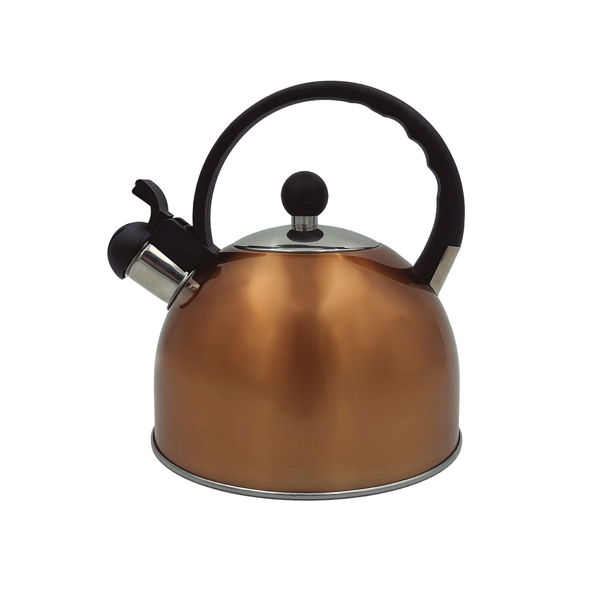 Tetera de acero inoxidable Capri cobre 2,5 L