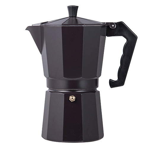 Bergner Cafetera italiana 9 tazas aluminio – Charcoal