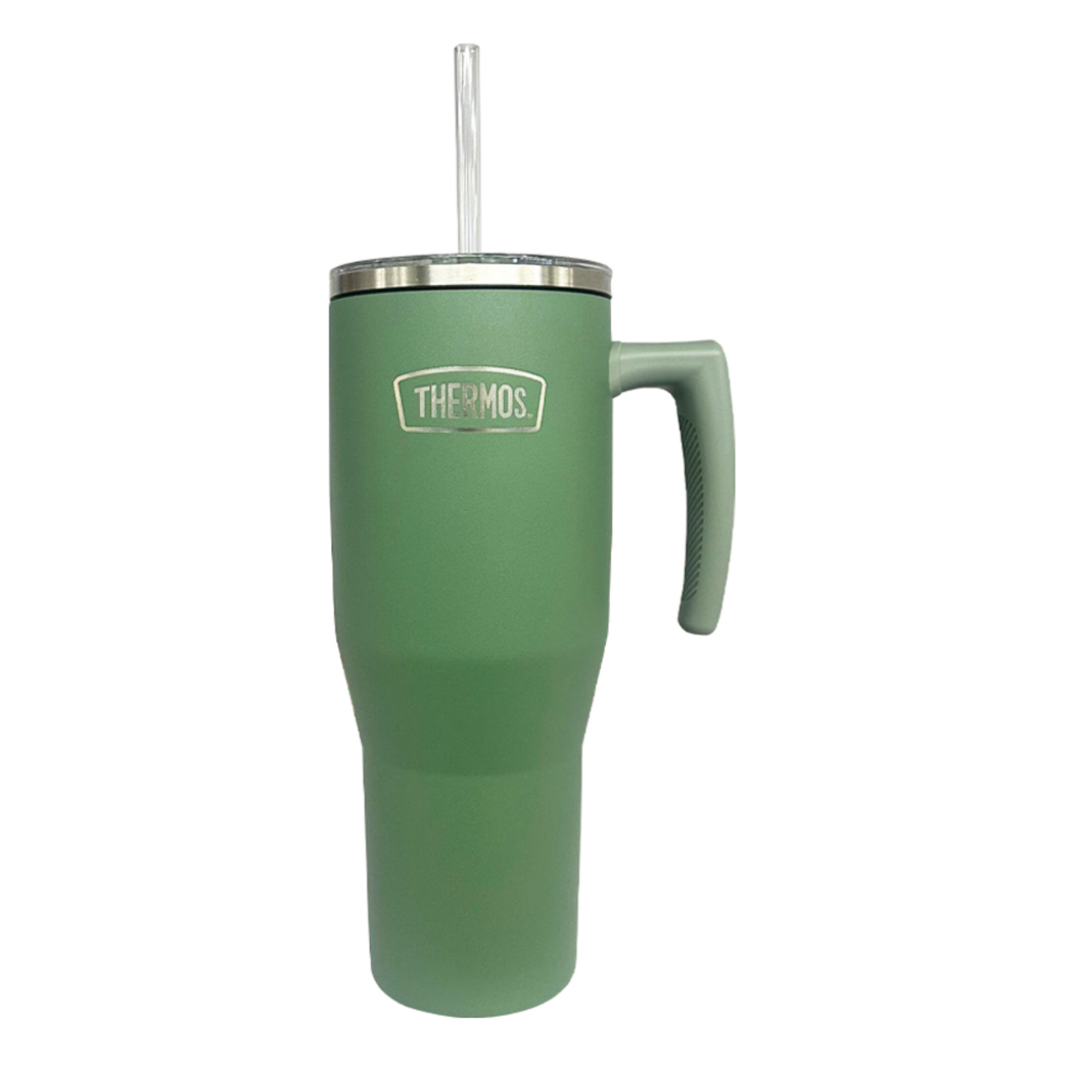 Thermos Travel mug straw inoxidable Outdo 850 ml – Verde
