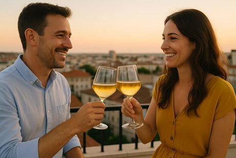 SET 6 COPAS VINO BLANCO ENJOY THE MOMENT 380 ML
