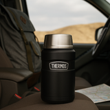 Thermos Termo comida 710 ml King acero inoxidable – Negro