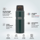 Thermos Botella acero inoxidable King 710 ml – Matt Green