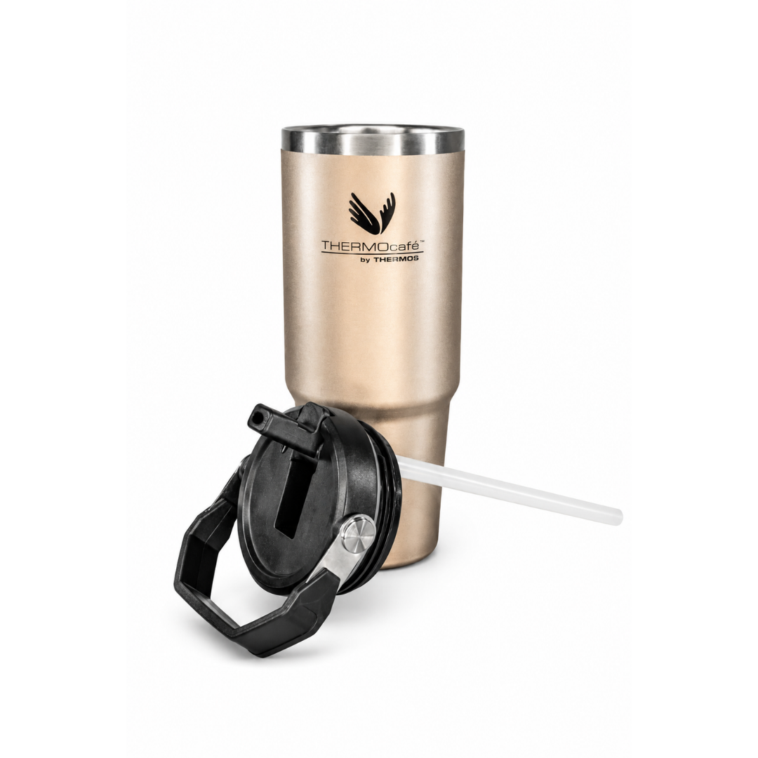 Thermos Mug térmico acero inoxidable Flip Lid 880 ml – Rose