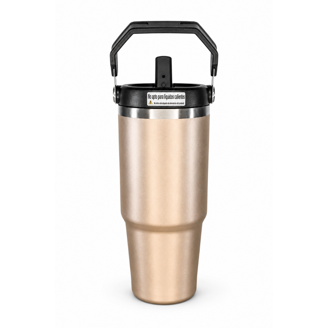 Thermos Mug térmico acero inoxidable Flip Lid 880 ml – Rose