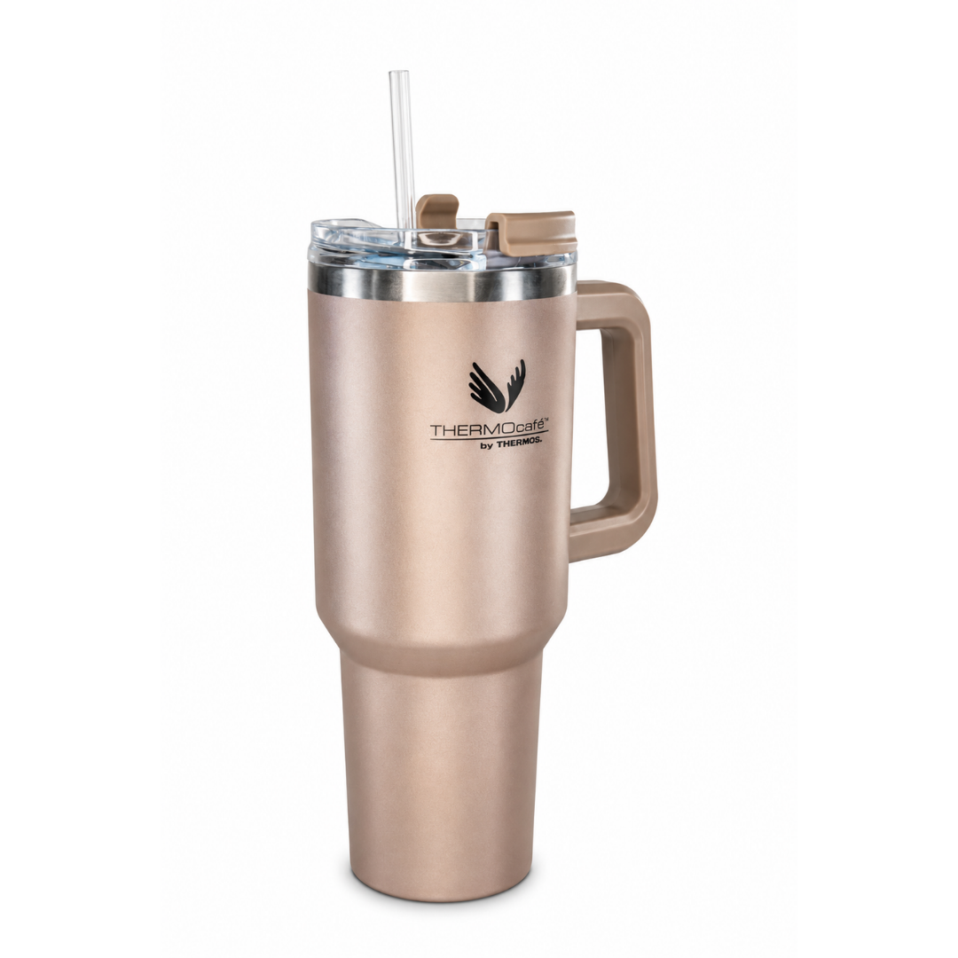 Thermos Vaso térmico Quencher acero inoxidable 1,2 L – Rose