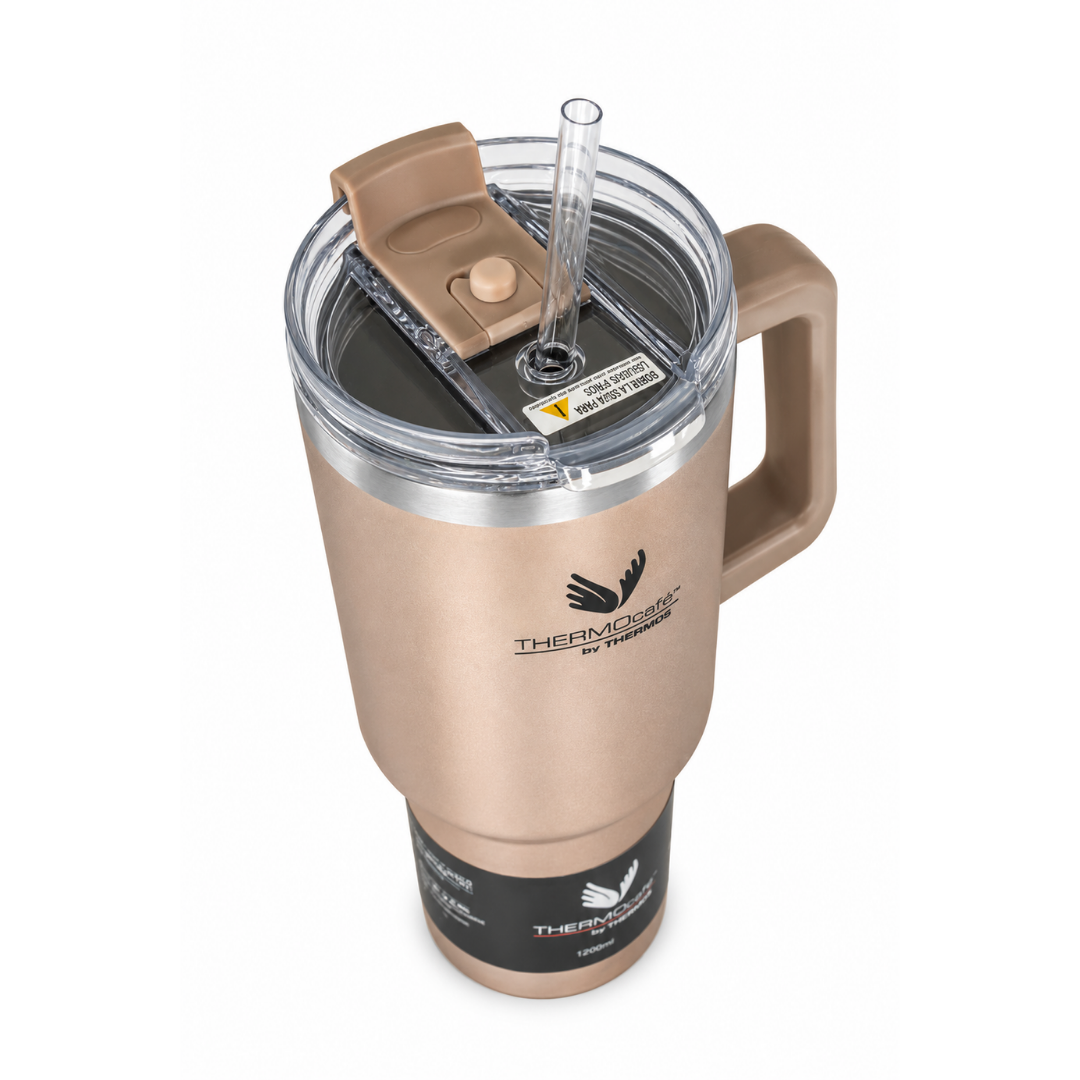 Thermos Vaso térmico Quencher acero inoxidable 1,2 L – Rose