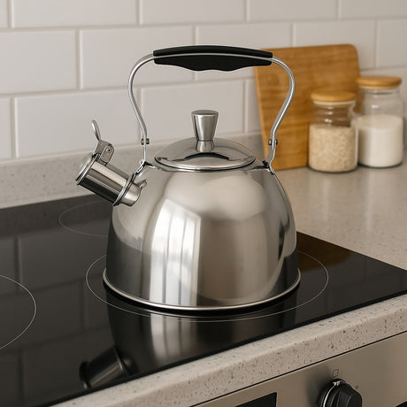 Tetera acero inox Oslo Plateada 3 L