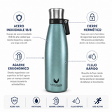 Thermos Botella hidratación acero inoxidable 750 ml – Ice Blue