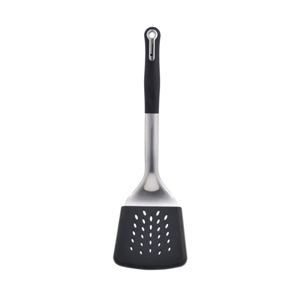 DIREKT Set utensilios de cocina, 3 piezas, negro/acero inoxidable - IKEA  Chile